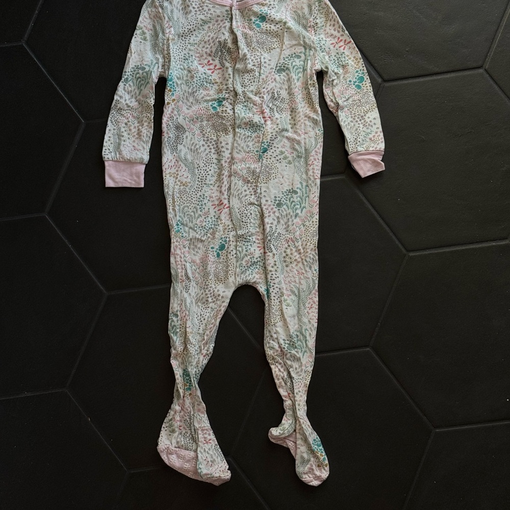 Magnetic Me Pastel Floral Kids Footie